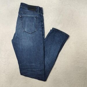 Bonobos Jeans Mens 33x34 Blue Straight Athletic Stretch Medium‎ Wash Denim